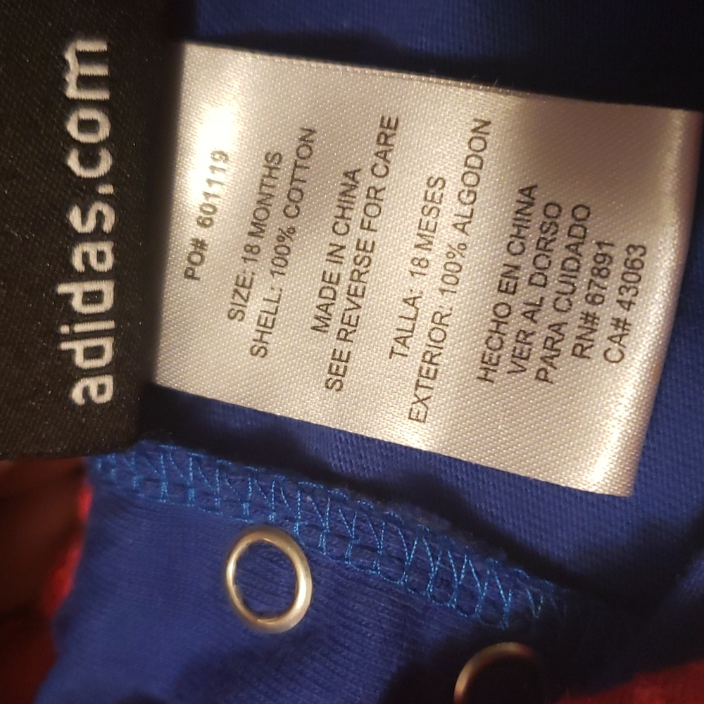 NWoT☆Adidas Texas Rangers Onesie - Picture 5 of 5